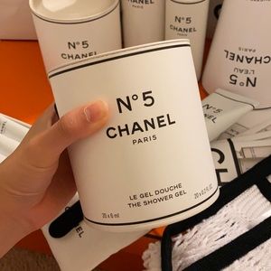 Chanel no 5 factory shower gel bucket soap